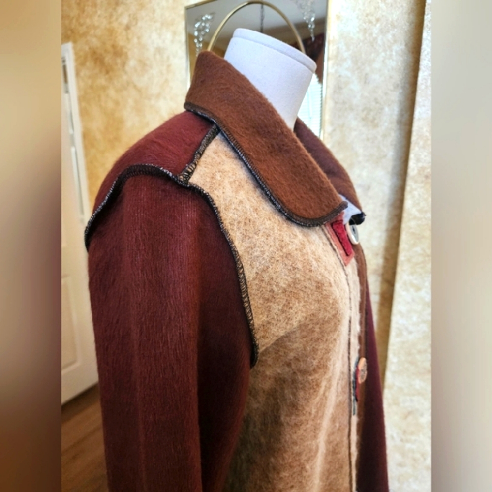 Never Worn- Fun & Funky Long Jacket!! - image 5